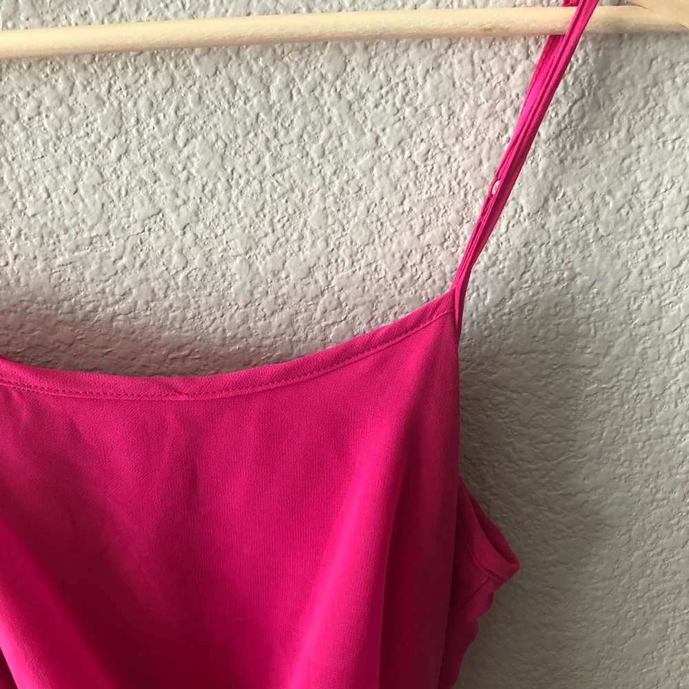 Pink Swing Dress (Adjustable Straps)